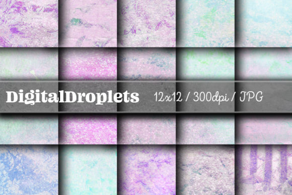 Golden Vintage Garden Vol. 52: Textured Paper Set for Creative Projects