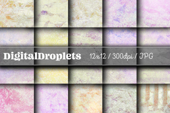 GoldenVintageGarden Vol. 54: Textured Paper Set