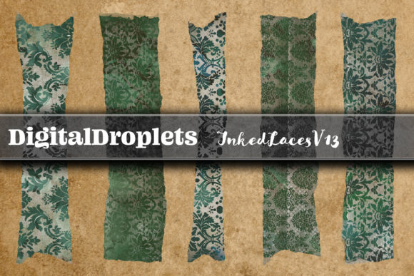 Inked Laces Vol. 13: 180 Washi Tapes for Layered Design