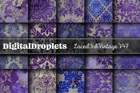 Laced Ink Vintage Vol. 47: A Designer's Guide to This Textured Collection