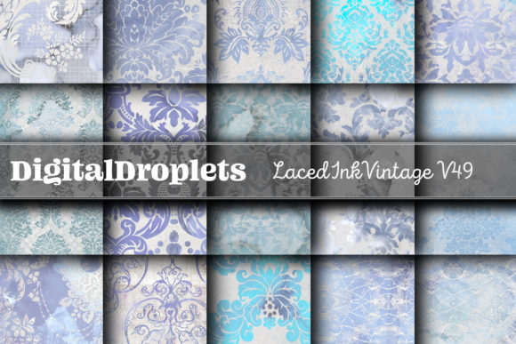 Laced Ink Vintage Vol. 49: A Texture-Rich Design Asset
