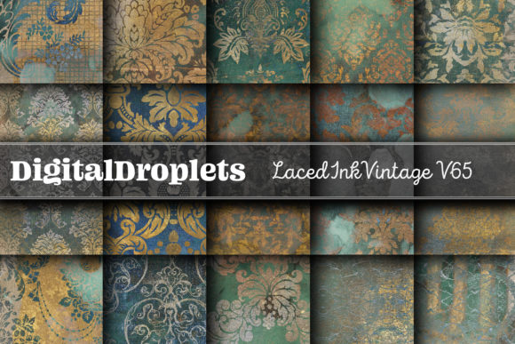 Laced Ink Vintage Vol. 65: A Designer's Guide to This Textured Collection