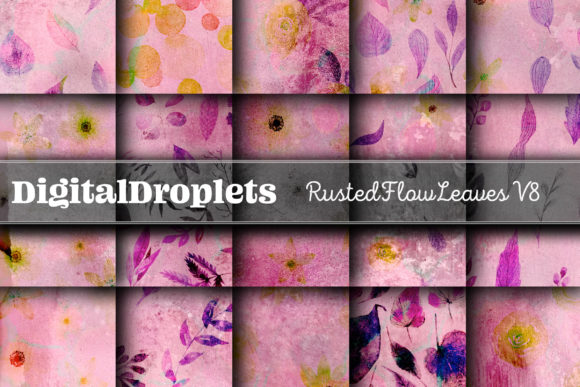 Rusted Flow Leaves Vol. 8: Grungy Textures for Creative Projects