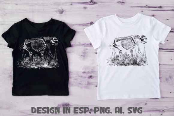 Unearthing the Prehistoric Bear Skeleton Halloween SVG